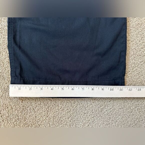 JOIE Lagos Cropped Cotton Pants In Black Caviar Size 2 - Picture 13 of 16